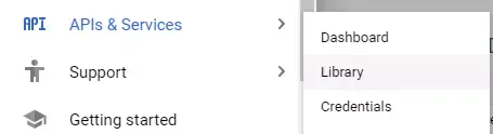 Manually enable service